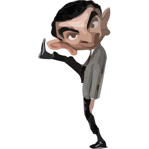 Стикер 30 Mr.Bean