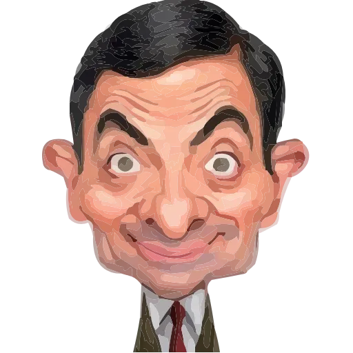 Стикер 33 Mr.Bean