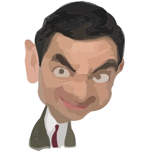 Стикер 26 Mr.Bean