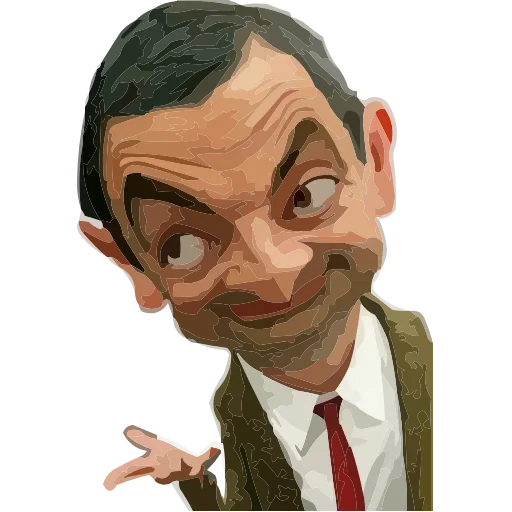 Стикер 39 Mr.Bean