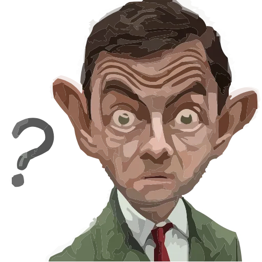 🤔 Эмодзи «Mr Bean» для Telegram