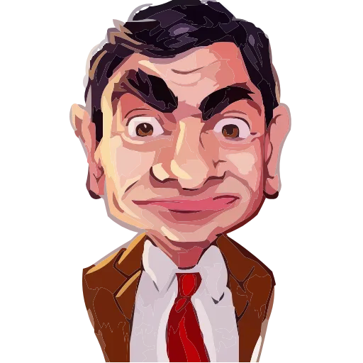 Стикер 56 Mr.Bean