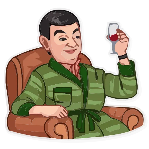 Стикер 12 Mr.Bean