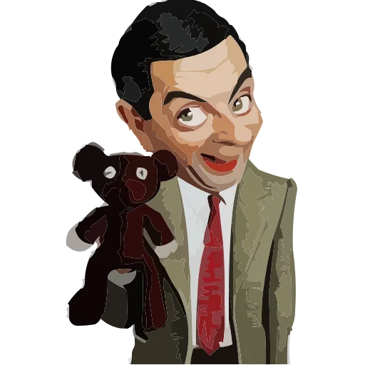 Стикер 47 Mr.Bean