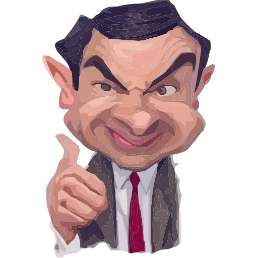 Стикер 36 Mr.Bean