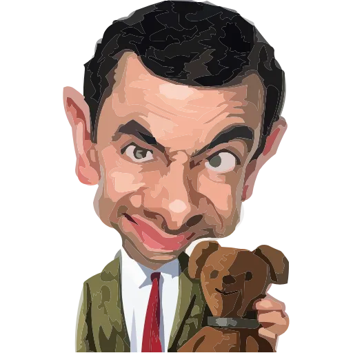Стикер 57 Mr.Bean