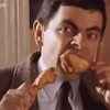 Стикер 40 Mr Bean