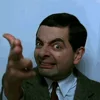 Стикер 28 Mr Bean