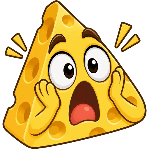 🤩 Эмодзи «Сырные буквы» для Telegram