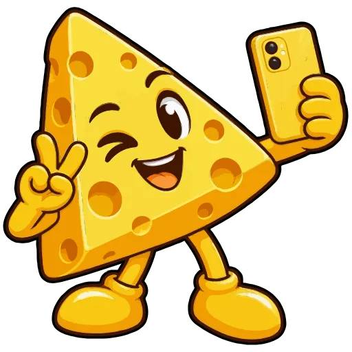 🤩 Эмодзи «Сырные буквы» для Telegram