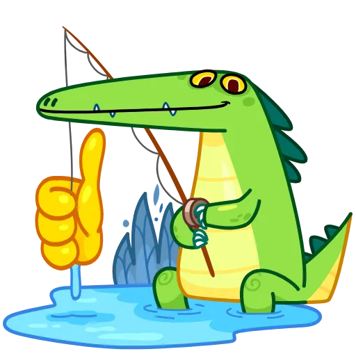 Стикер 3 Croco