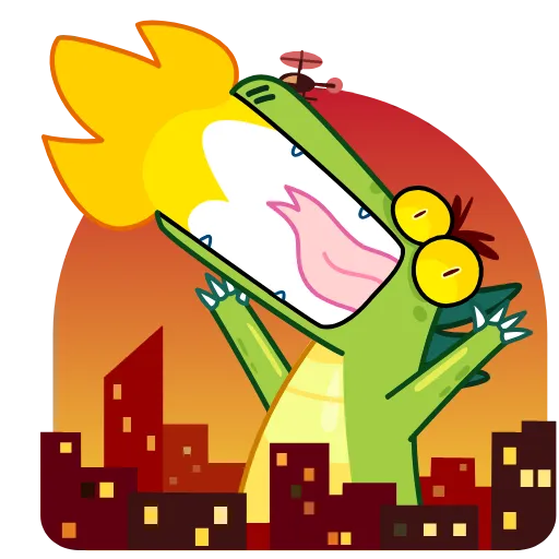 Стикер 29 Croco