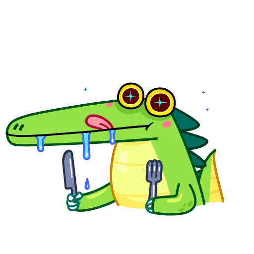 Стикер 7 Croco