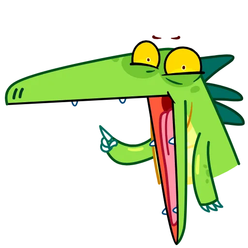 Стикер 22 Croco