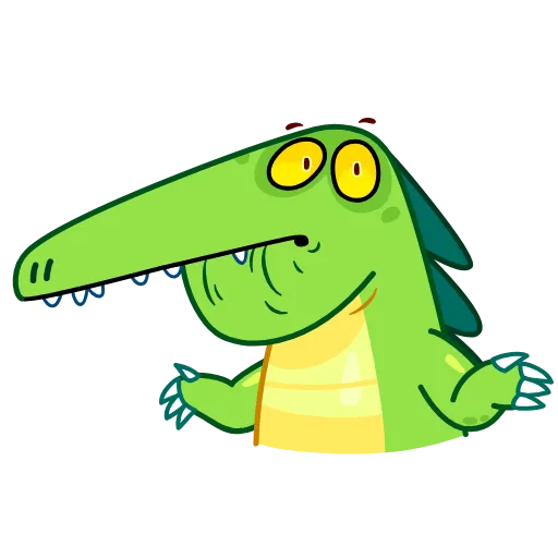 Стикер 24 Croco