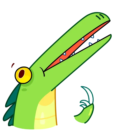 Стикер 19 Croco