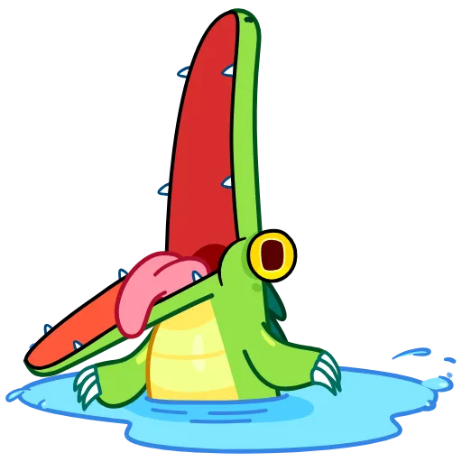 Стикер 20 Croco