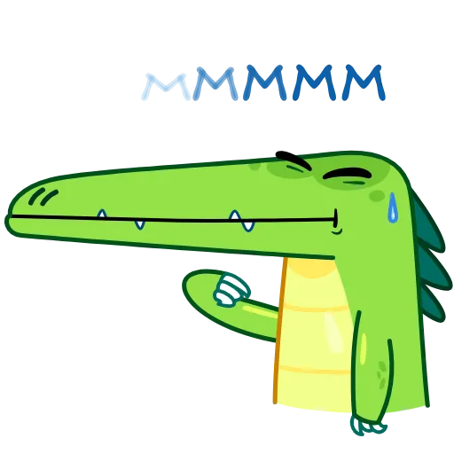Стикер 12 Croco