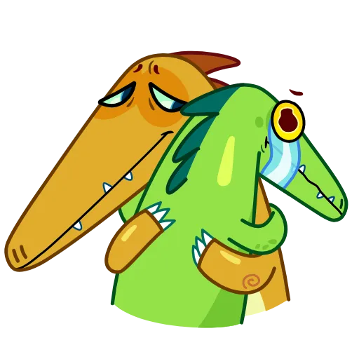 Стикер 23 Croco