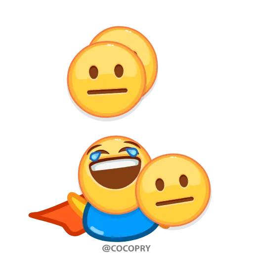 😂 Эмодзи «Mr.Emoji» для Telegram