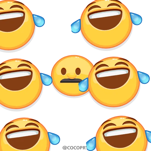 😂 Эмодзи «Mr.Emoji» для Telegram