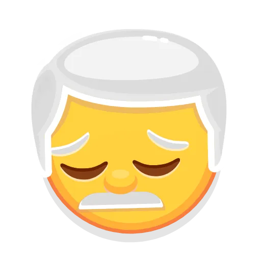 😔 Эмодзи «Mr.Emoji» для Telegram