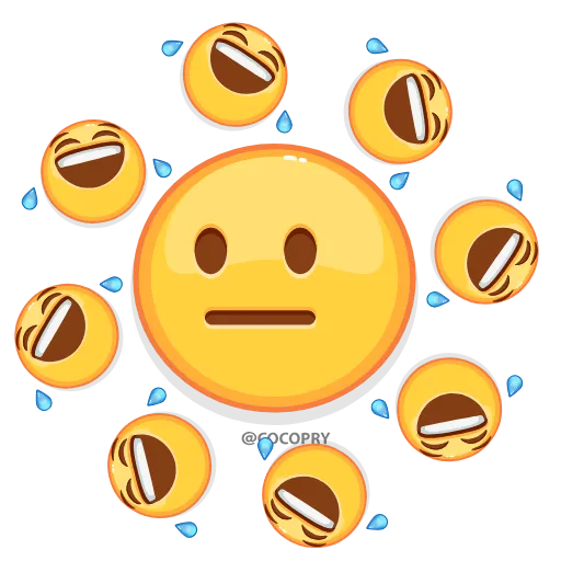 😐 Эмодзи «Mr.Emoji» для Telegram