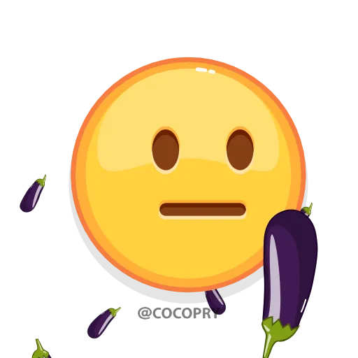 🍆 Эмодзи «Mr.Emoji» для Telegram