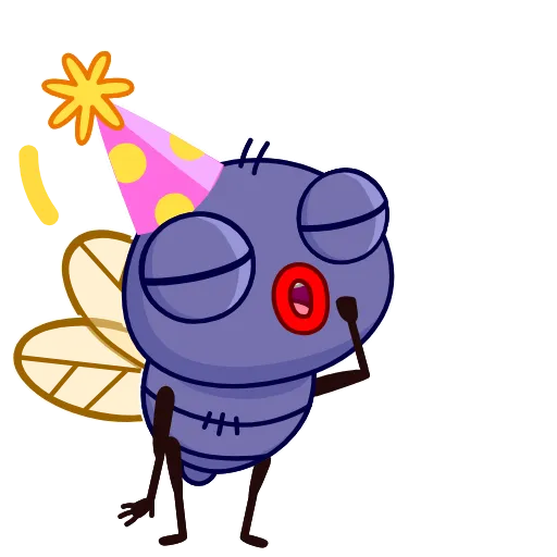 Стикер 18 Mr.Fly