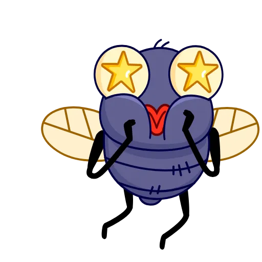 Стикер 3 Mr.Fly