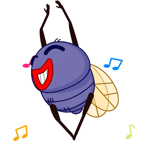 Стикер 13 Mr.Fly
