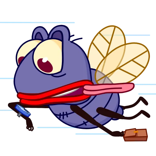 Стикер 15 Mr.Fly