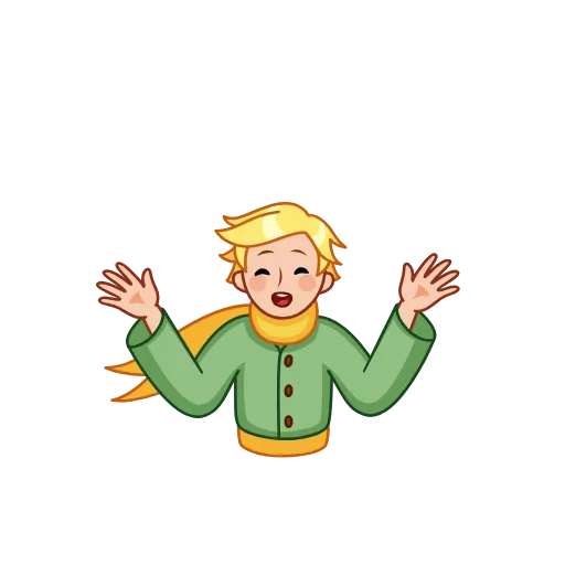 Стикер 21 The Little Prince