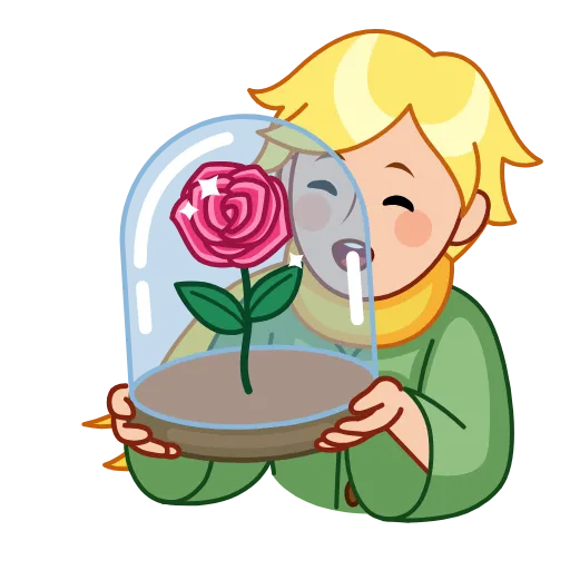 Стикер 17 The Little Prince