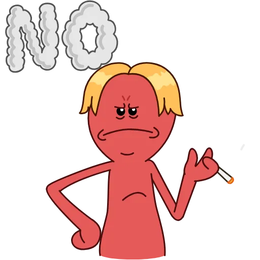 Стикер 13 Mr.Meeseeks