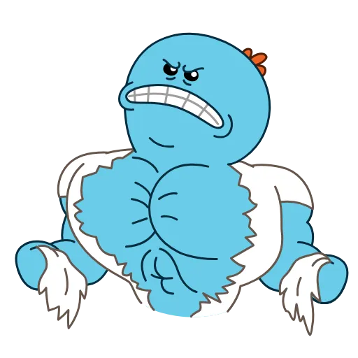 Стикер 10 Mr.Meeseeks
