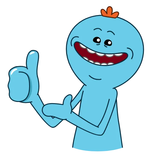 Стикер 3 Mr.Meeseeks