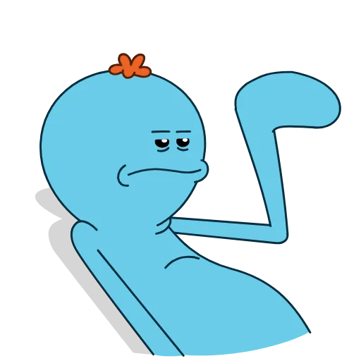 Стикер 19 Mr.Meeseeks