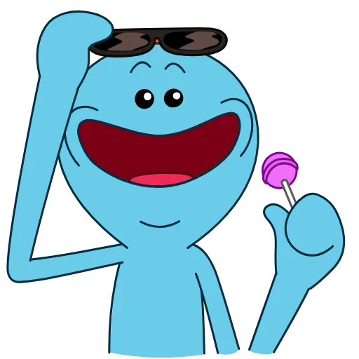 Стикер 20 Mr.Meeseeks
