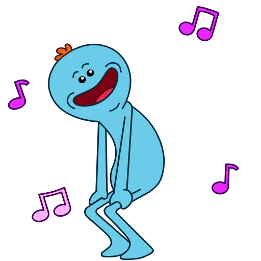 Стикер 16 Mr.Meeseeks