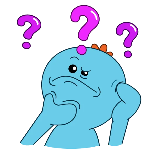 Стикер 7 Mr.Meeseeks
