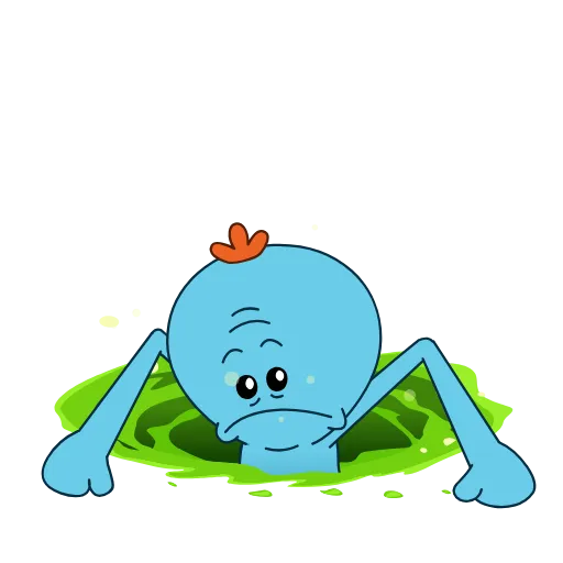 Стикер 21 Mr.Meeseeks