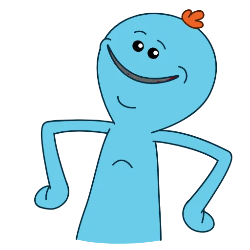 Стикер 12 Mr.Meeseeks