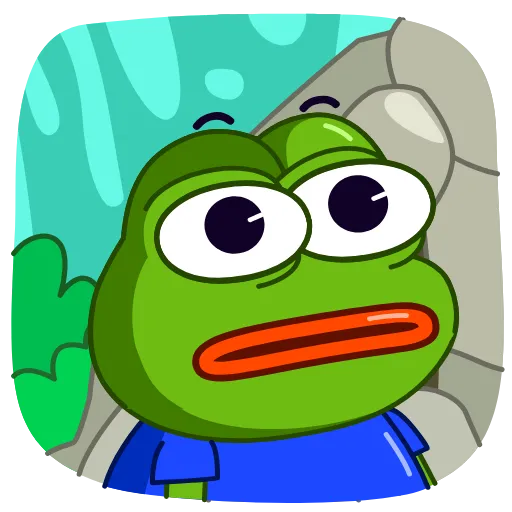😒 Эмодзи «Mr.Pepe» для Telegram