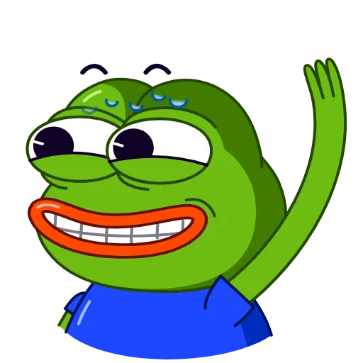 😅 Эмодзи «Mr.Pepe» для Telegram