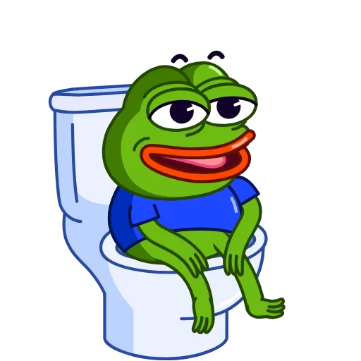 🚽 Эмодзи «Mr.Pepe» для Telegram