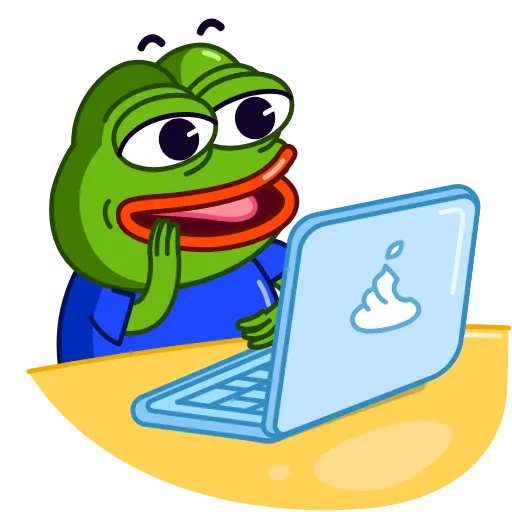 💻 Эмодзи «Mr.Pepe» для Telegram