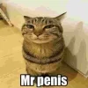 Стикер 3 Mr Penis Emoji