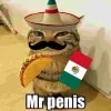 Стикер 17 Mr Penis Emoji