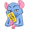 🀄️ Эмодзи «Мистер Крыс» для Telegram